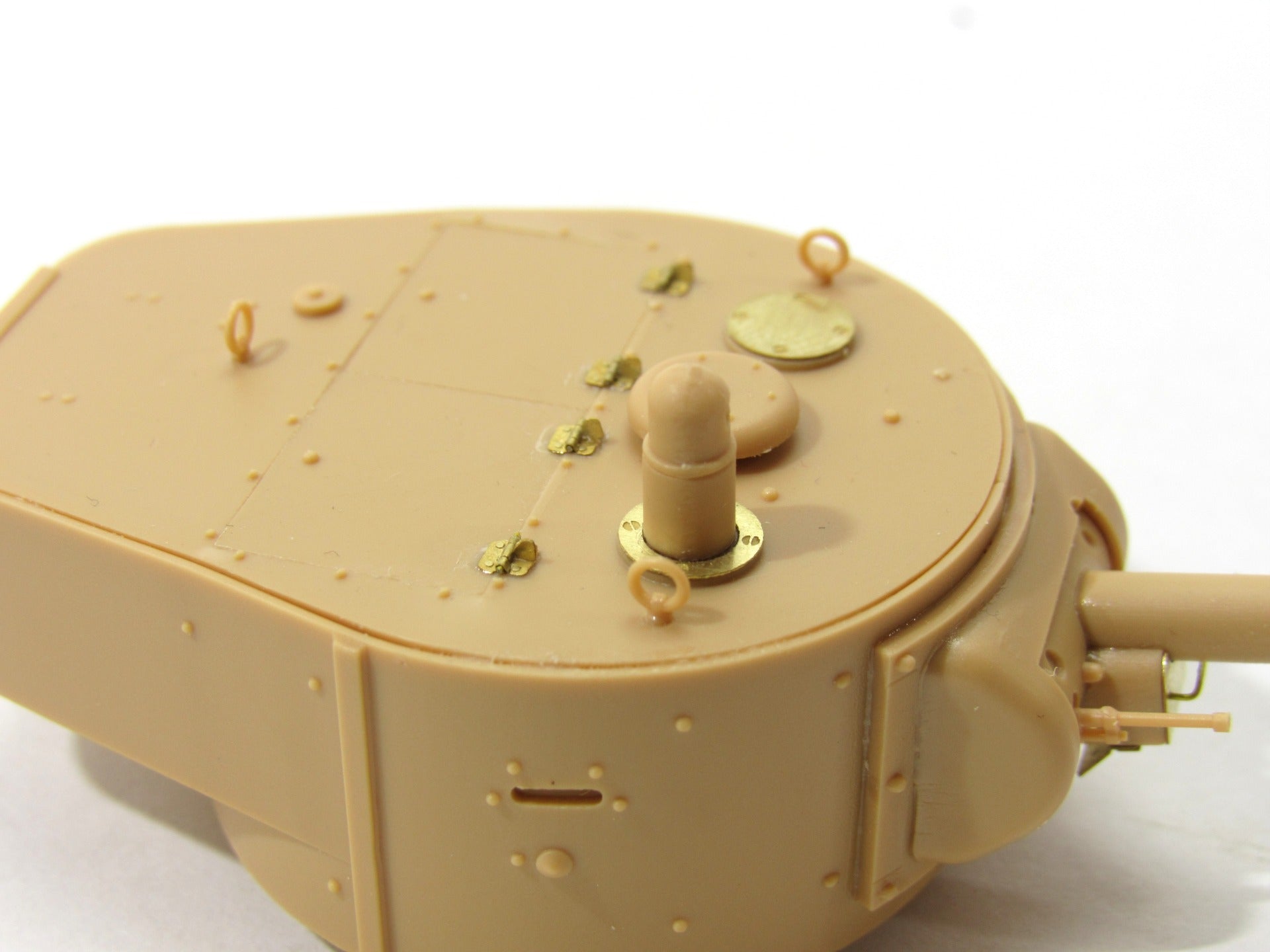 1/35 Hinges for the Soviet BTT of the 1930 - 40s Photo - etched detailing kit - imodeller.store