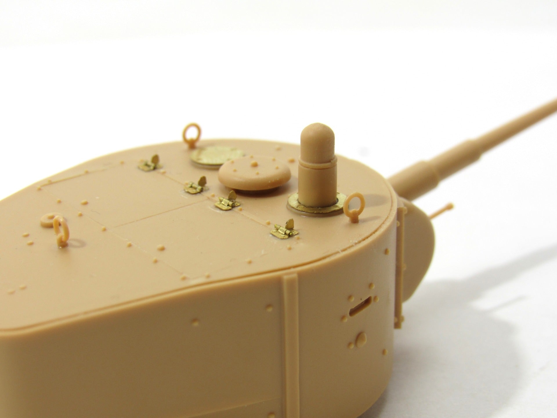 1/35 Hinges for the Soviet BTT of the 1930 - 40s Photo - etched detailing kit - imodeller.store