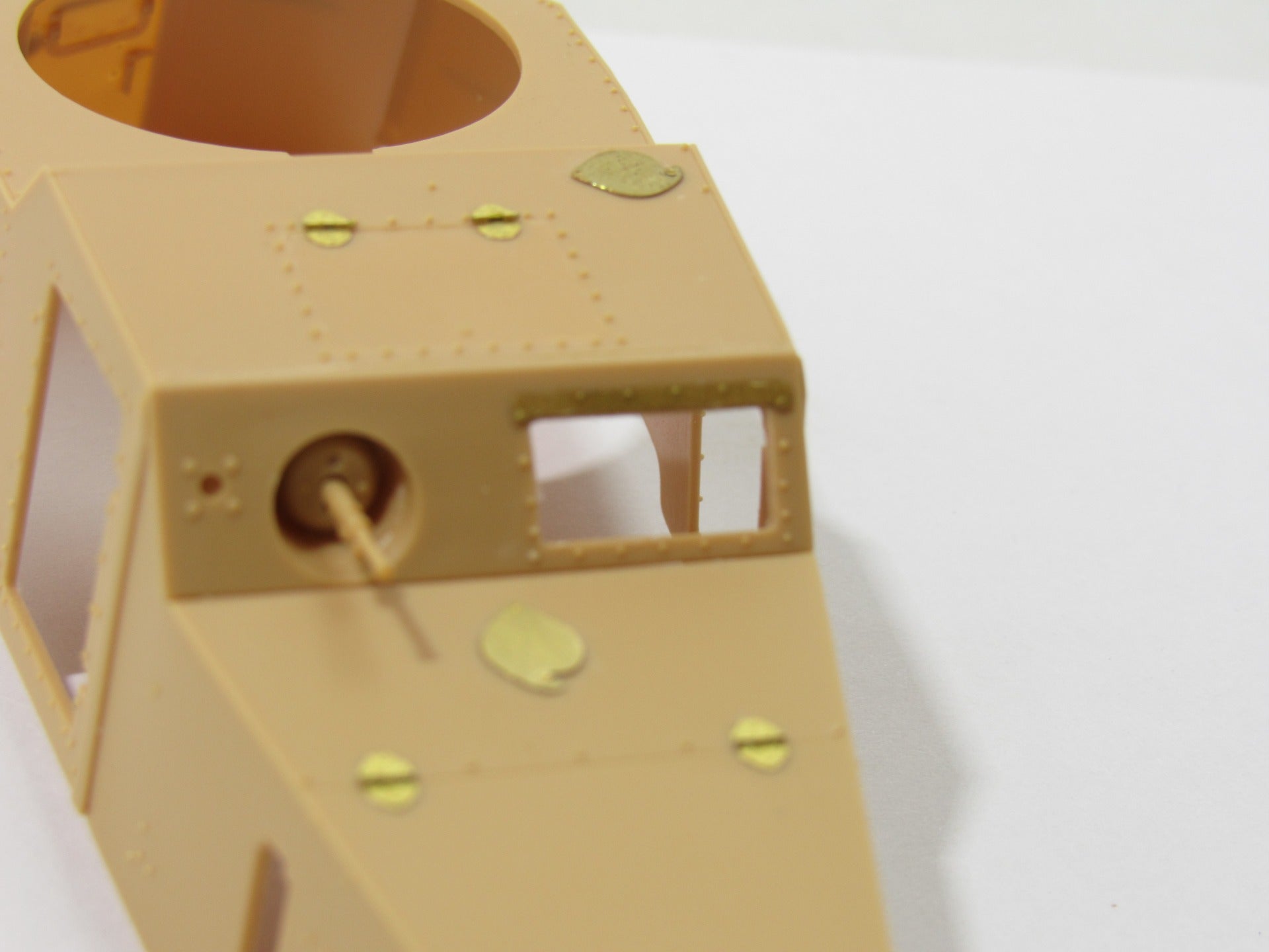 1/35 Hinges for the Soviet BTT of the 1930 - 40s Photo - etched detailing kit - imodeller.store