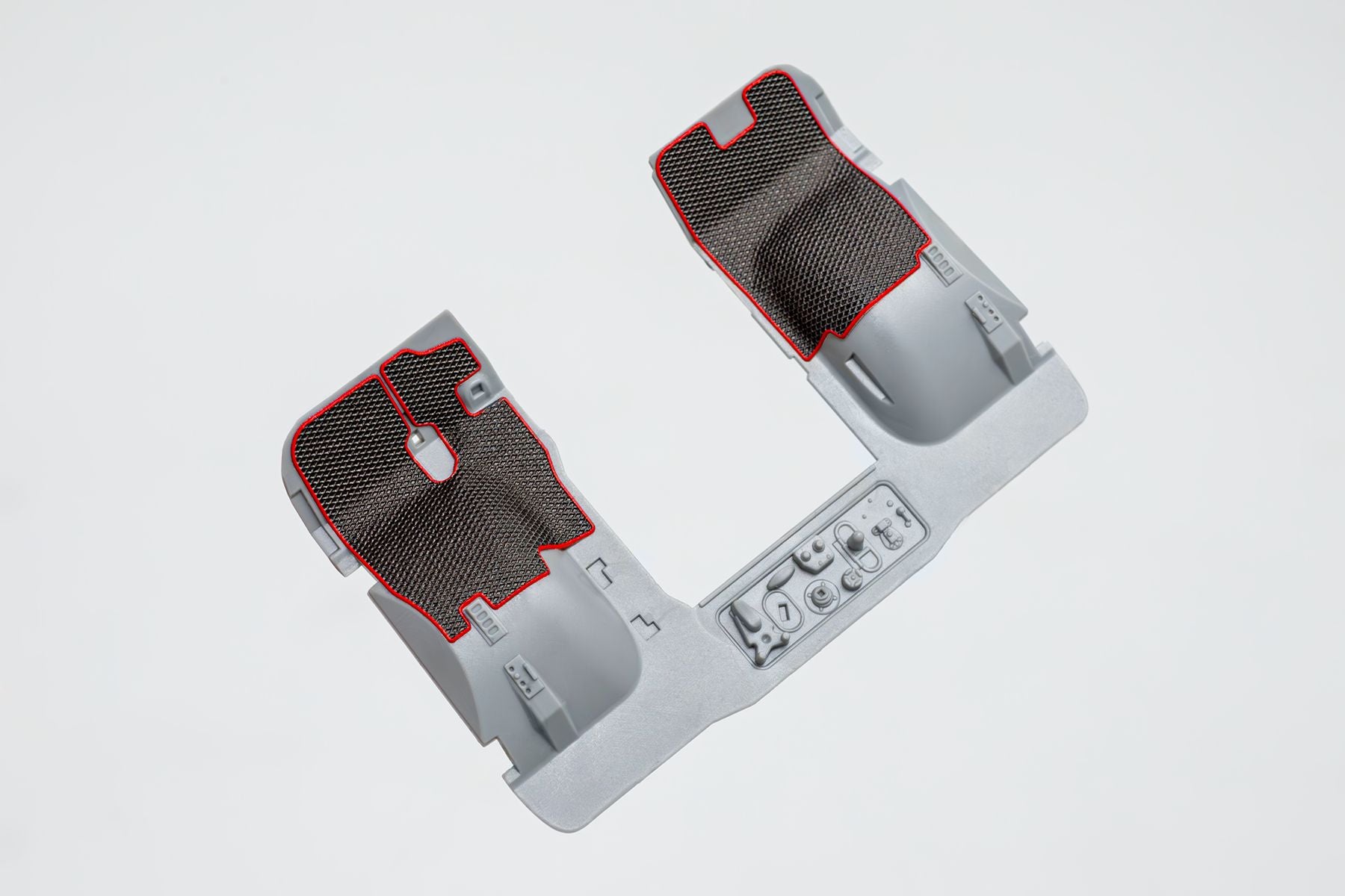 GAZ-66 EVA Floor mats and splash guards for Zvezda 3707 1/35 (3D decal) EM35030 + EM35033