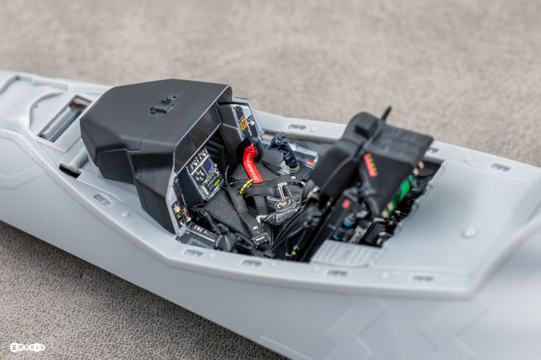 COMBO F-35A/B/C Cockpit details for Tamiya 1/48 (3D decal)