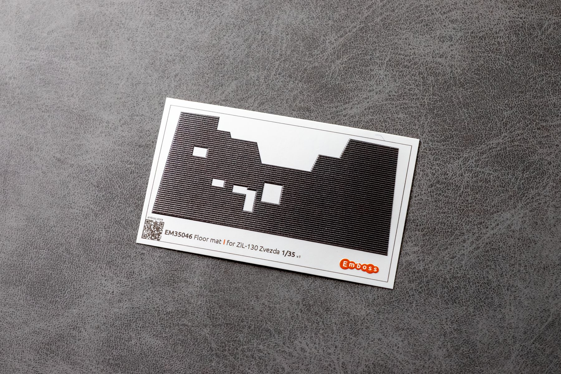 ZIL-130 Classic floor mat for Zvezda 1/35 (3D decal)