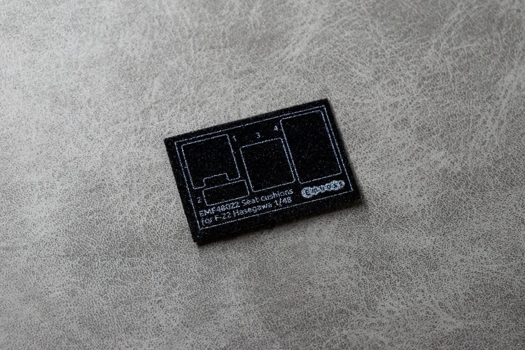 F-22 Relief details for Hasegawa model 1/48 EM48022 (3D decal)