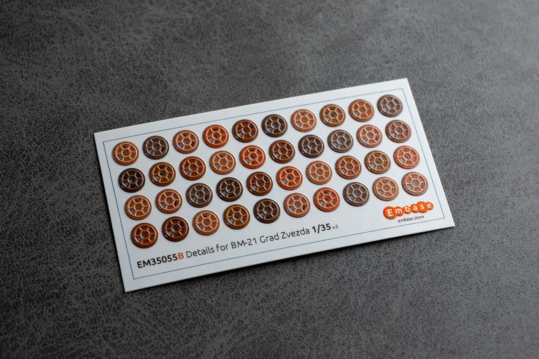 COMBO BM-21 Grad details set for Zvezda 5051 1/35 (3D decal)