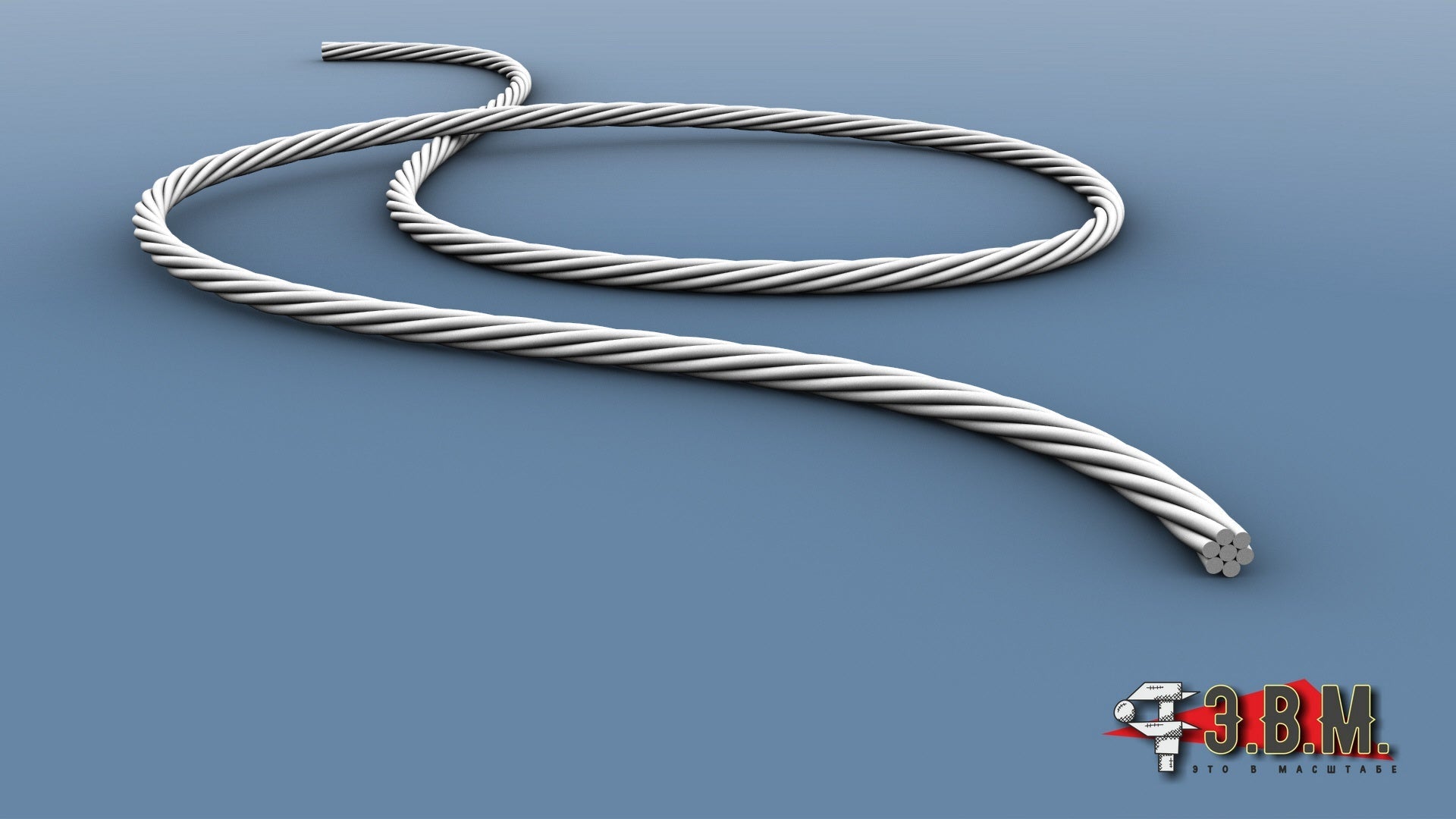 95014 E.V.M. — Twisted Cable for Scale Models - imodeller.store