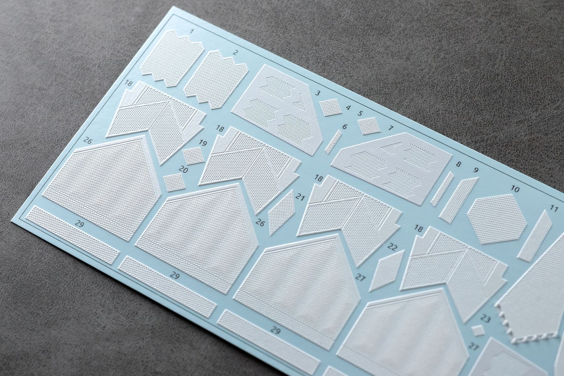 COMBO F - 22 Cockpit details + Surface details (EMS48022) for Hasegawa 1/48 (3D decal) - imodeller.store