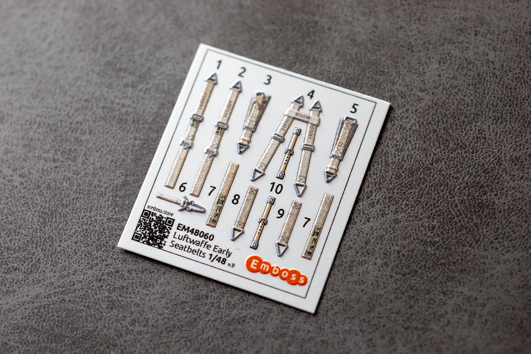 Luftwaffe WWII Seatbelts Early 1/48 (3D decal) - imodeller.store