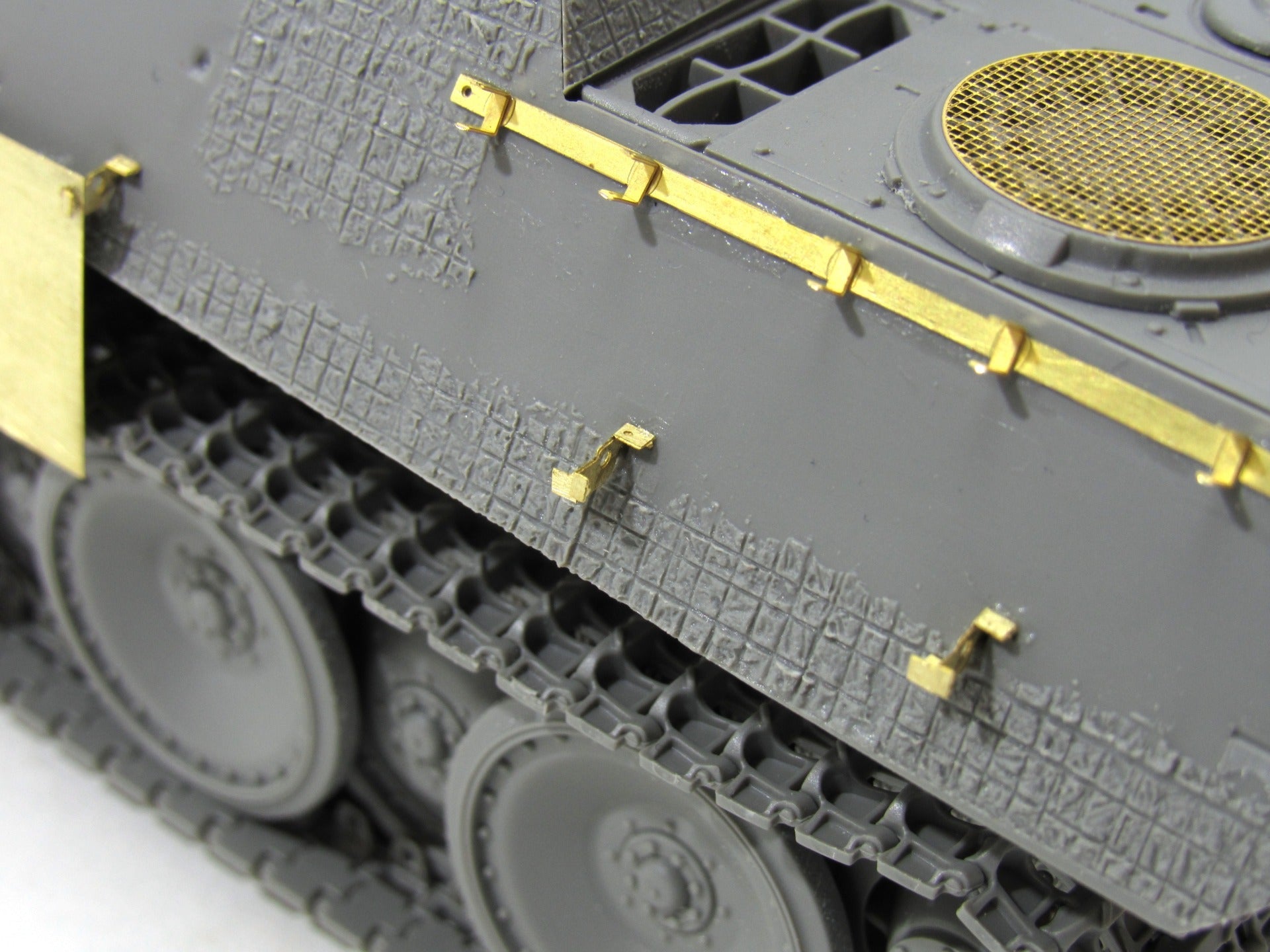 MD035569 Microdesign Jagdpanther G1 Photo - Etch Schürzen Set 1/35 (Takom) - imodeller.store