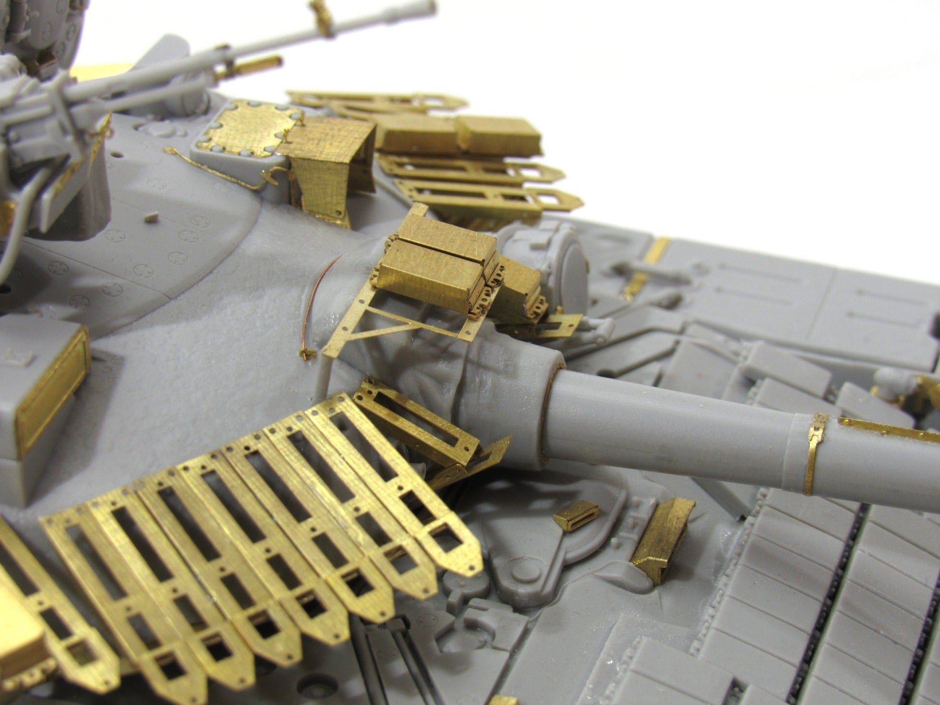 MD035578 Microdesign T - 64BV ERA Kontakt Mounting Frames Photo - Etch Set 1/35 - imodeller.store