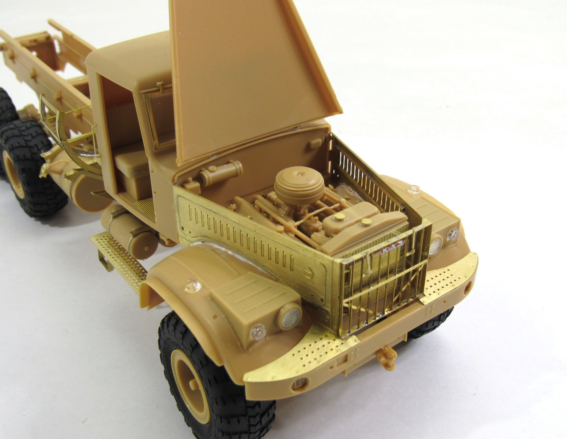 MD035606 Microdesign KrAZ - 255B Cabin Photo - Etch Set 1/35 for Hobby Boss - imodeller.store