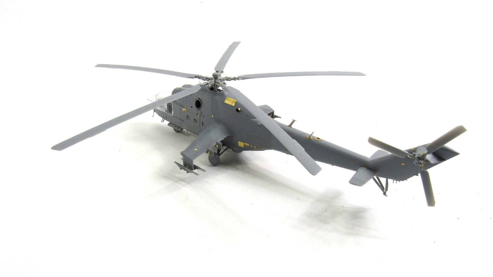 MD048069 Microdesign Mi - 24A Exterior Photo - Etch Set 1/48 for Trumpeter - imodeller.store
