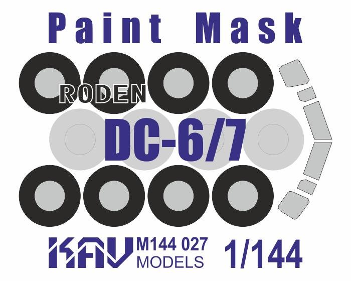 Paint mask for DC - 6/7 (Roden) - imodeller.store