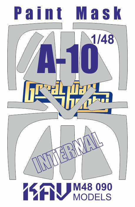Painting mask for A - 10 double - sided (GWH) - imodeller.store