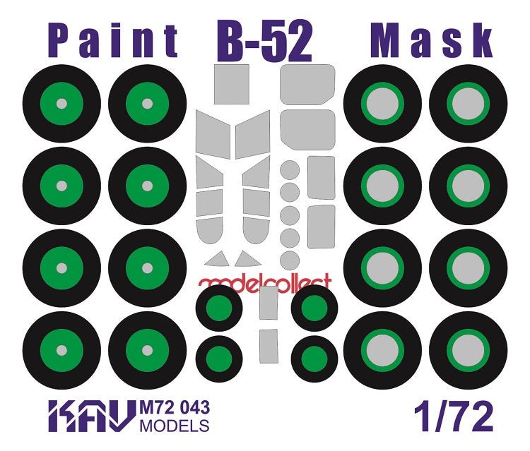 Painting mask for B - 52 (ModelCollect) - imodeller.store