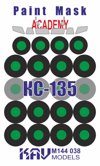 Painting mask for Boeing KC - 135 (Academy) - imodeller.store