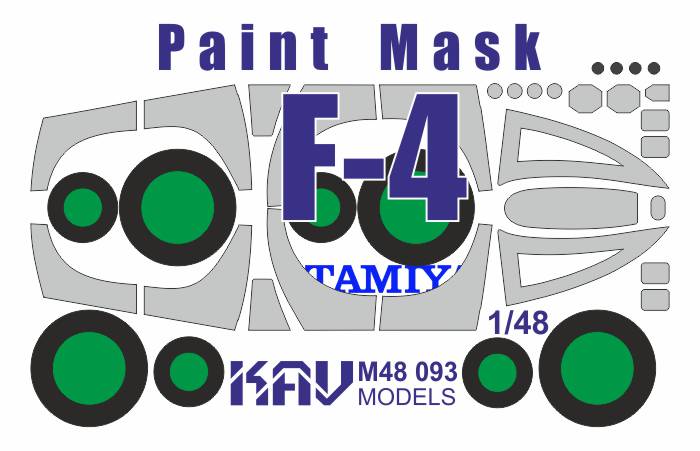 Painting mask for F - 4 (Tamyia) - imodeller.store