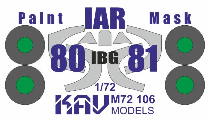 Painting mask for IAR 80/81 (IBG) - imodeller.store