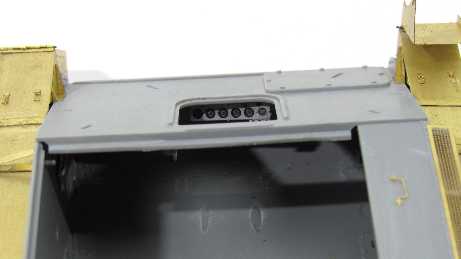 Photo - etched detail set for Russian tank SU - 76 fenders (Zvezda) - imodeller.store