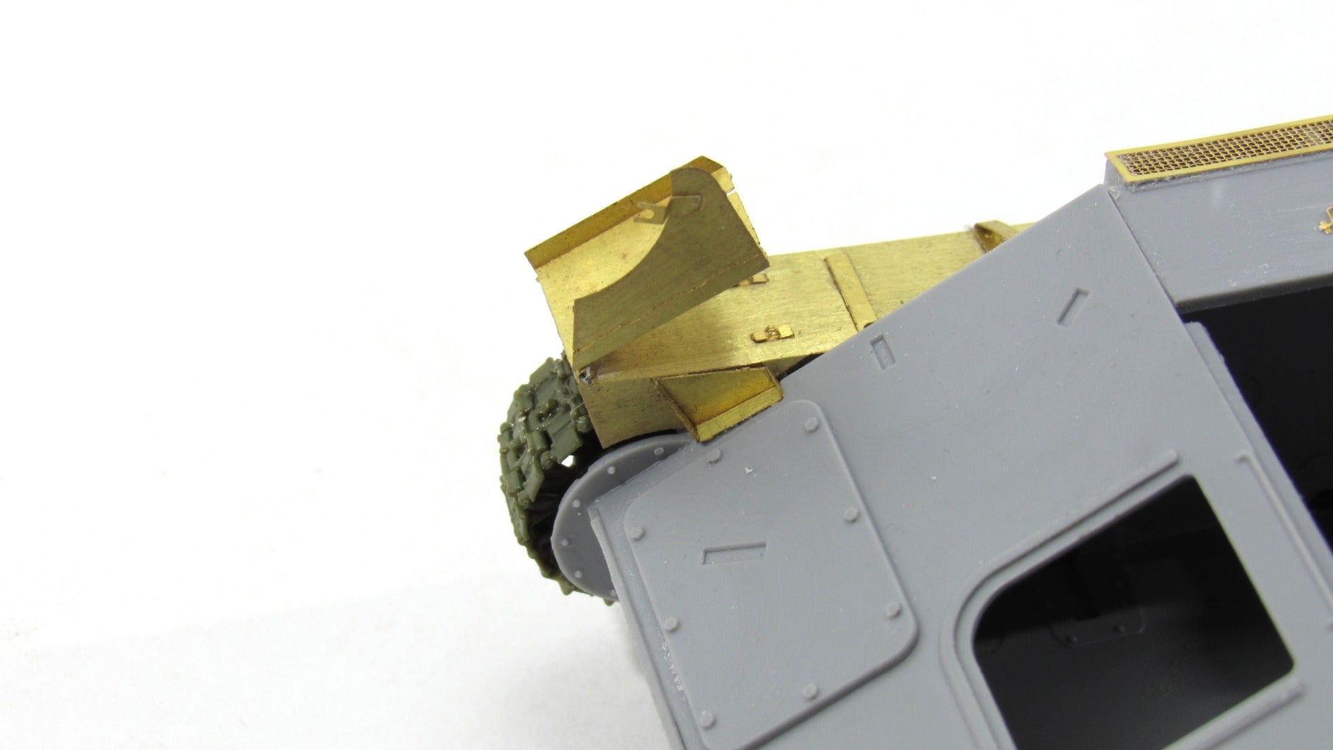 Photo - etched detail set for Russian tank SU - 76 fenders (Zvezda) - imodeller.store