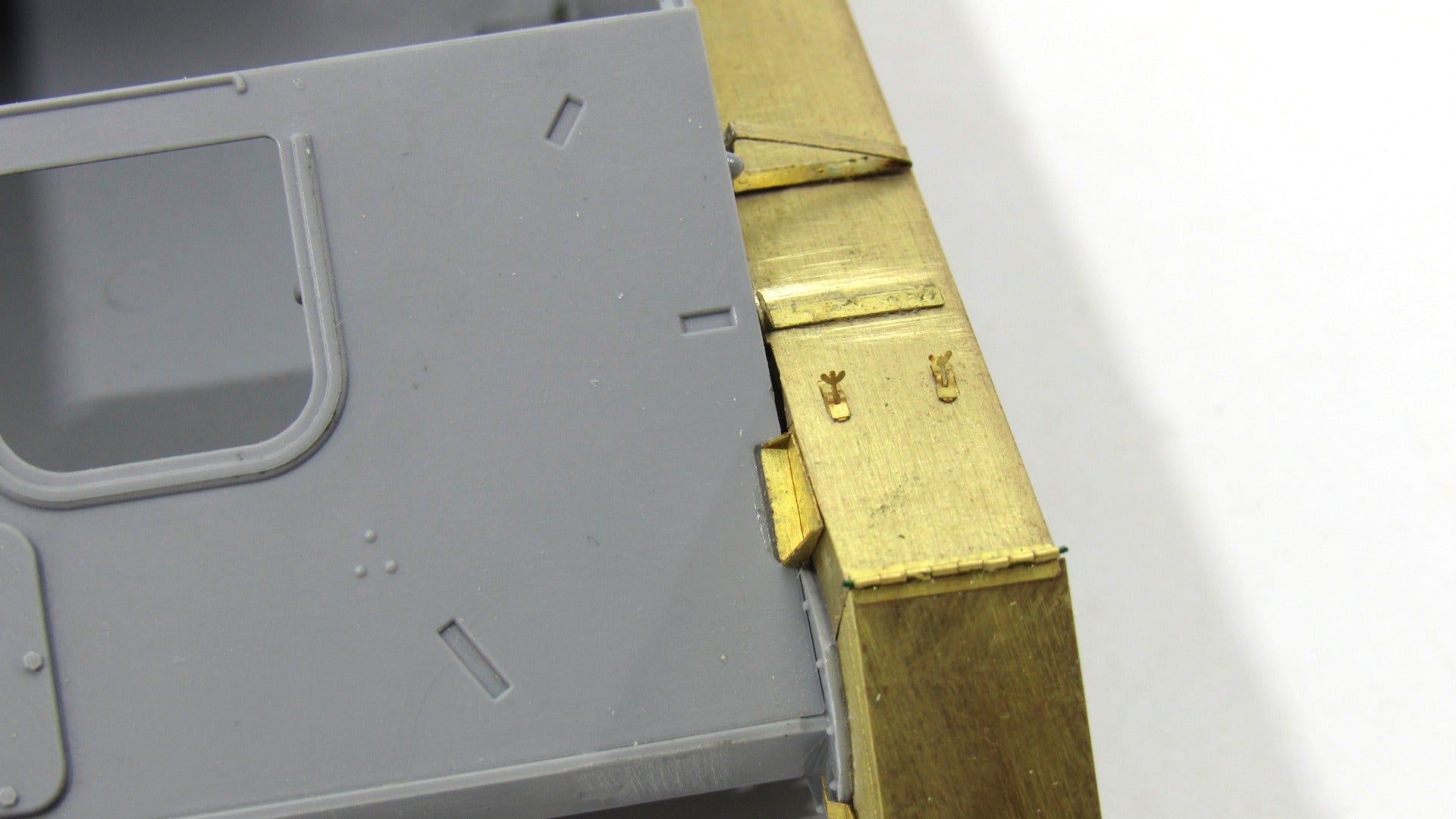 Photo - etched detail set for Russian tank SU - 76 fenders (Zvezda) - imodeller.store