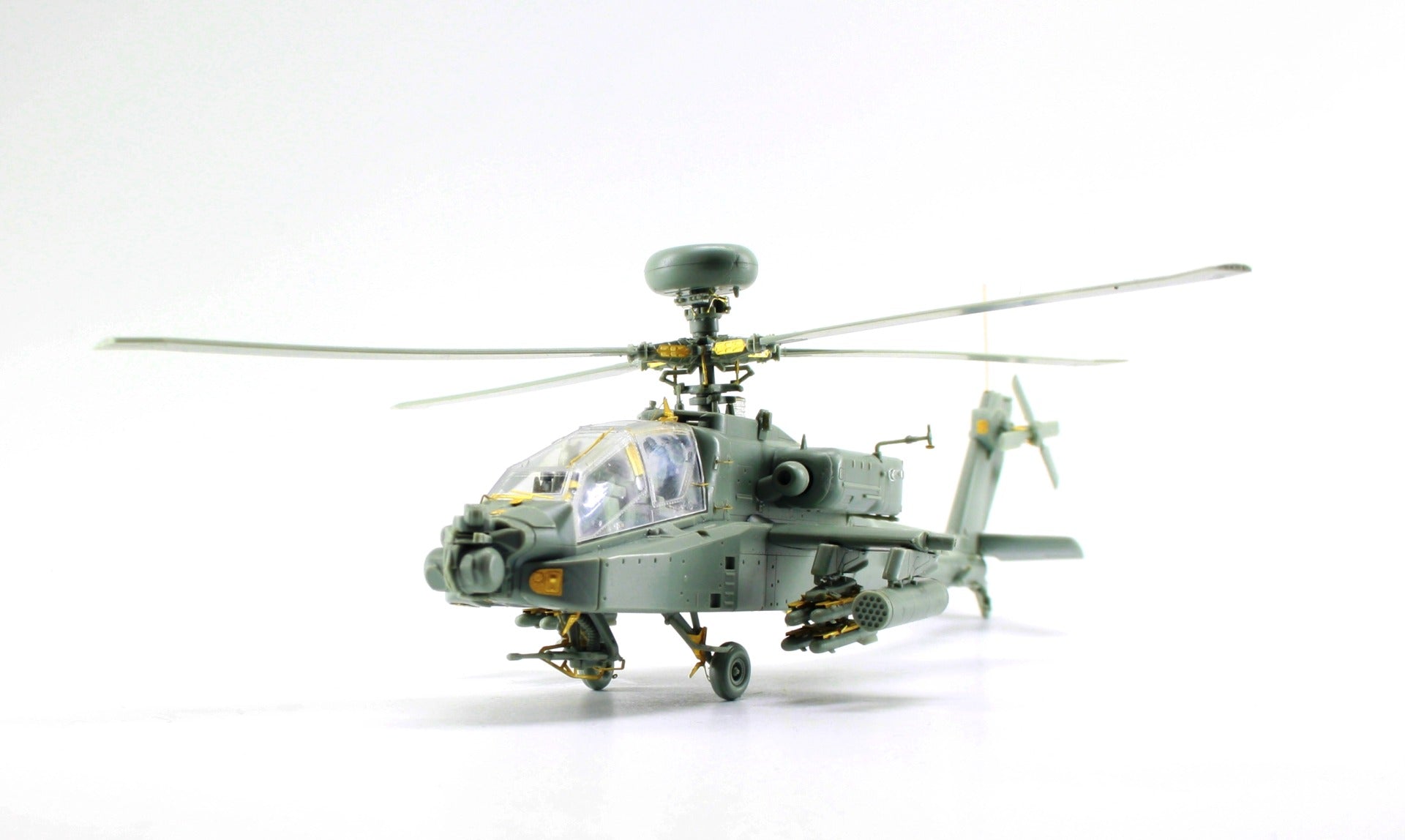 Photo - etched set for American AH - 64D Apache attack helicopter (Academy) - imodeller.store