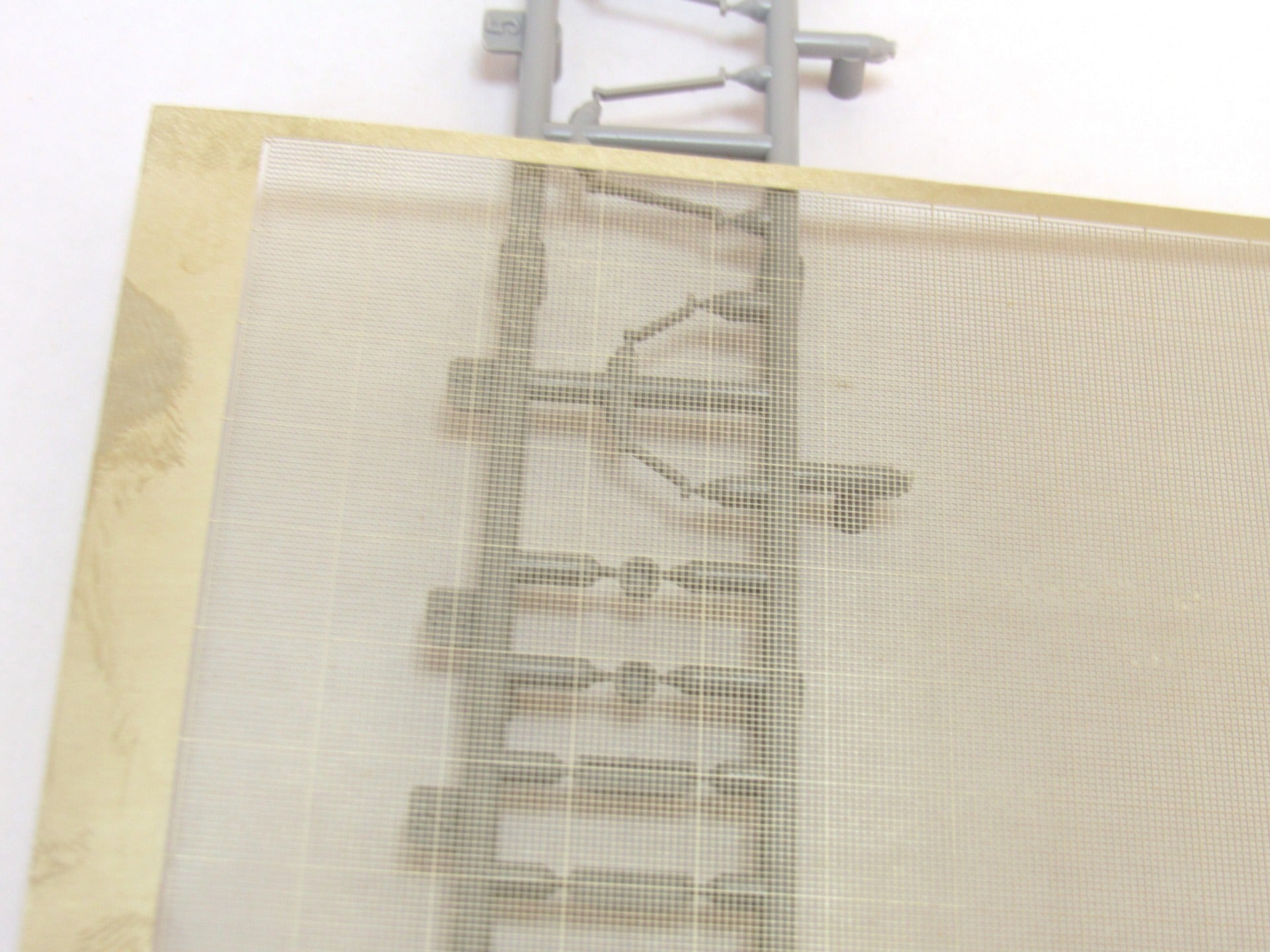 Radar Grid (0.5mm pitch, 0.08mm rod) Photo - etched detailing kit - imodeller.store