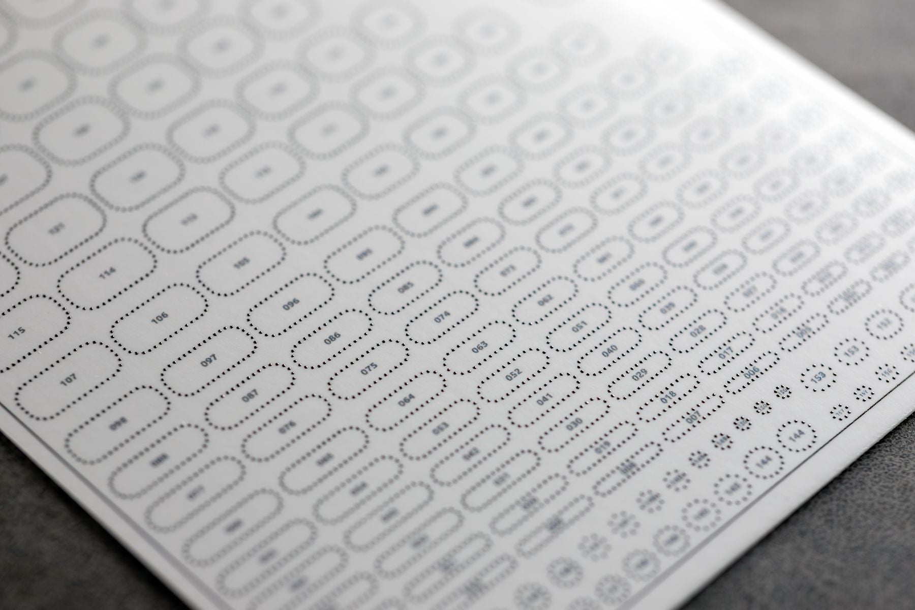 Riveted rounded rectangles type 2 1/48 (3D decal) - imodeller.store