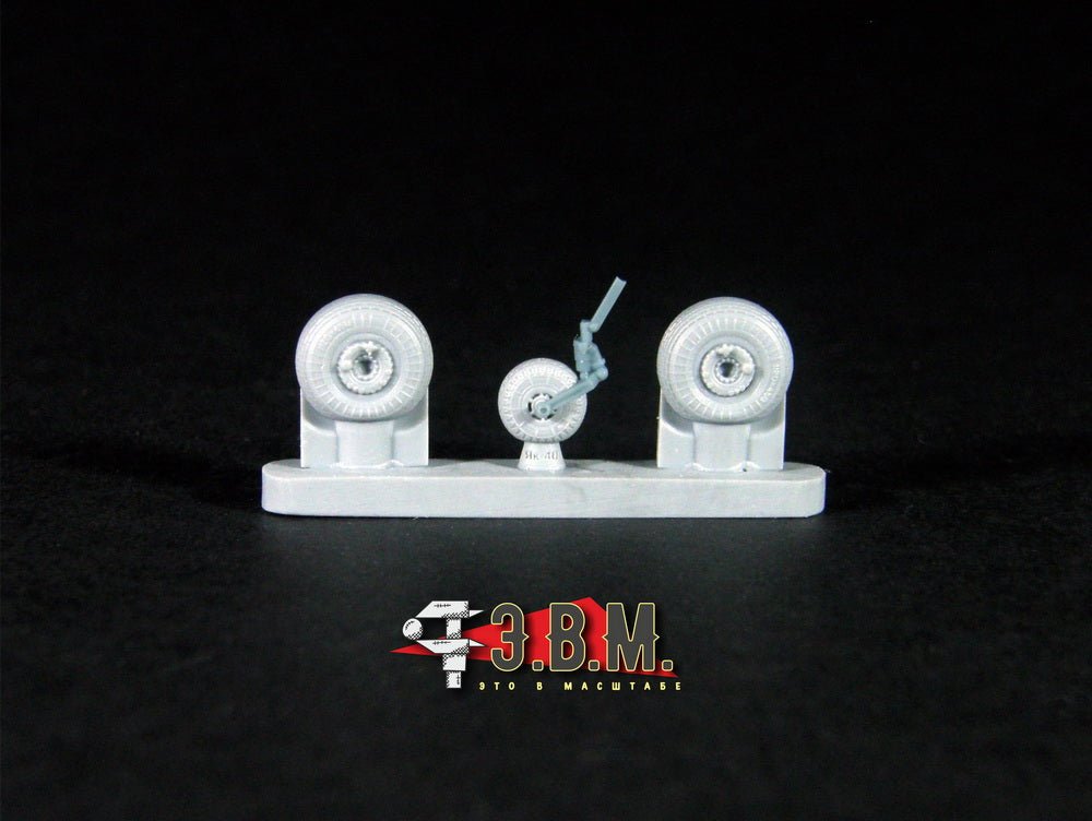 RS144003 E.V.M. 1/144 Landing Gear Wheels for Yakovlev Yak - 40 - imodeller.store