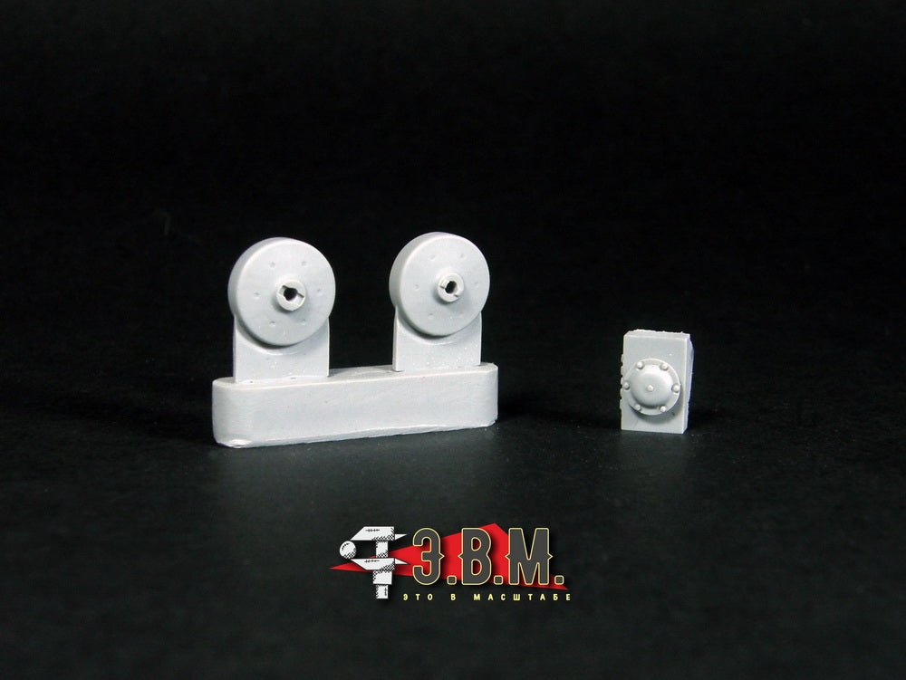 RS35138 E.V.M. 1/35 Supporting Road Wheels KV - 1 (ChKZ) - imodeller.store