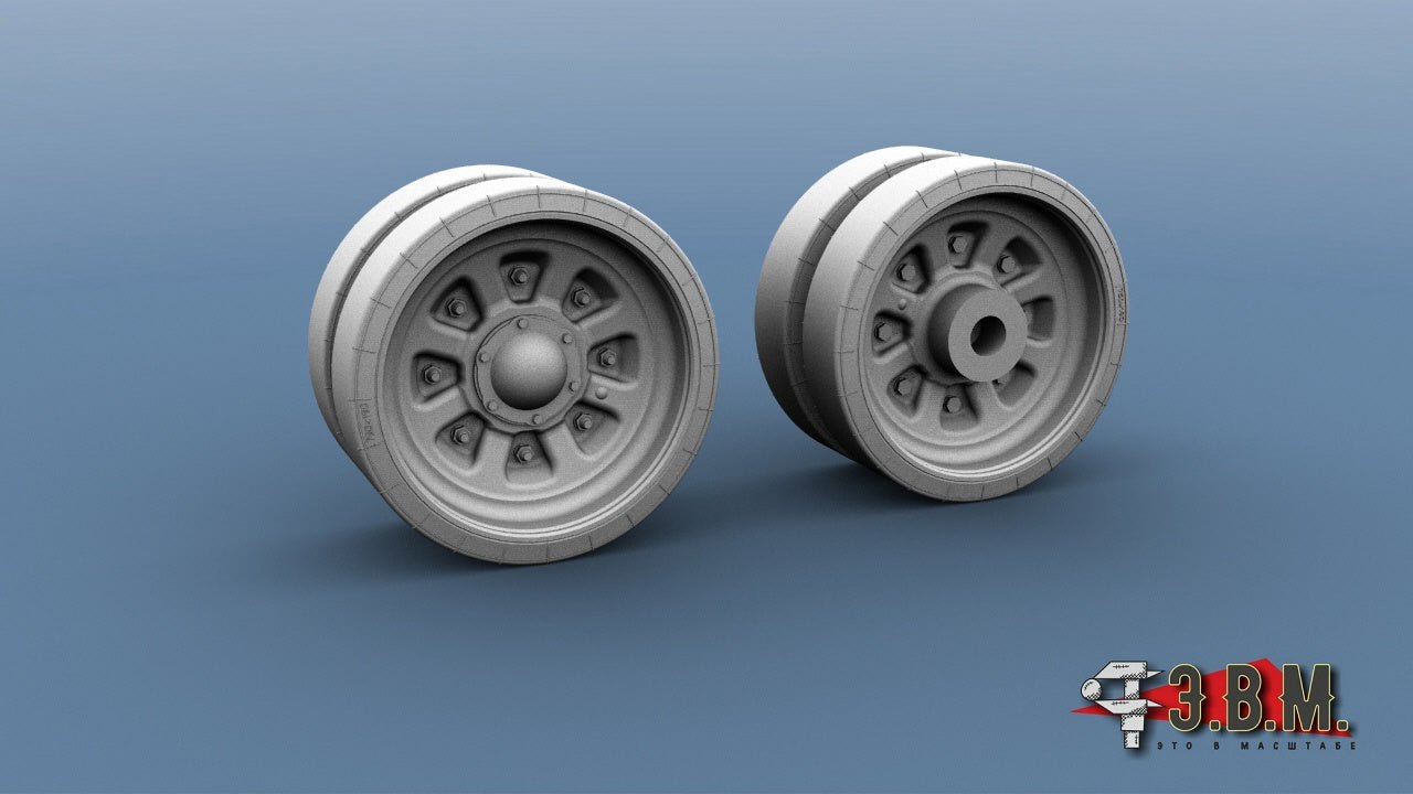 RS35139 E.V.M. 1/35 Early Road Wheels for T - 72 - imodeller.store
