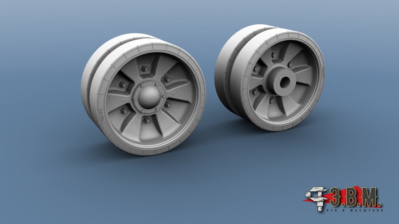 RS35141 E.V.M. 1/35 Late Road Wheels for T - 72 - imodeller.store