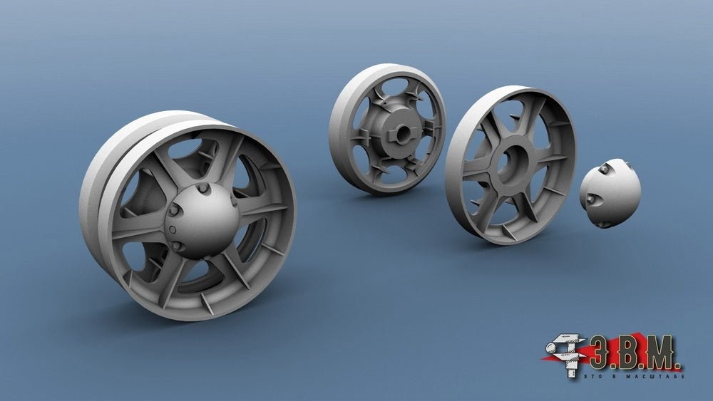 RS35146 E.V.M. 1/35 KV - 1 Idler Wheels (ChKZ) - imodeller.store