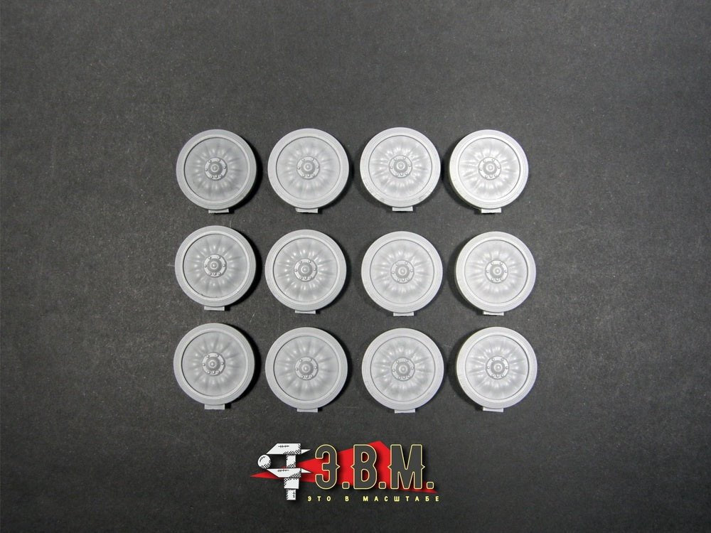 RS35164 E.V.M. — Resin road wheels for MT - LB - imodeller.store