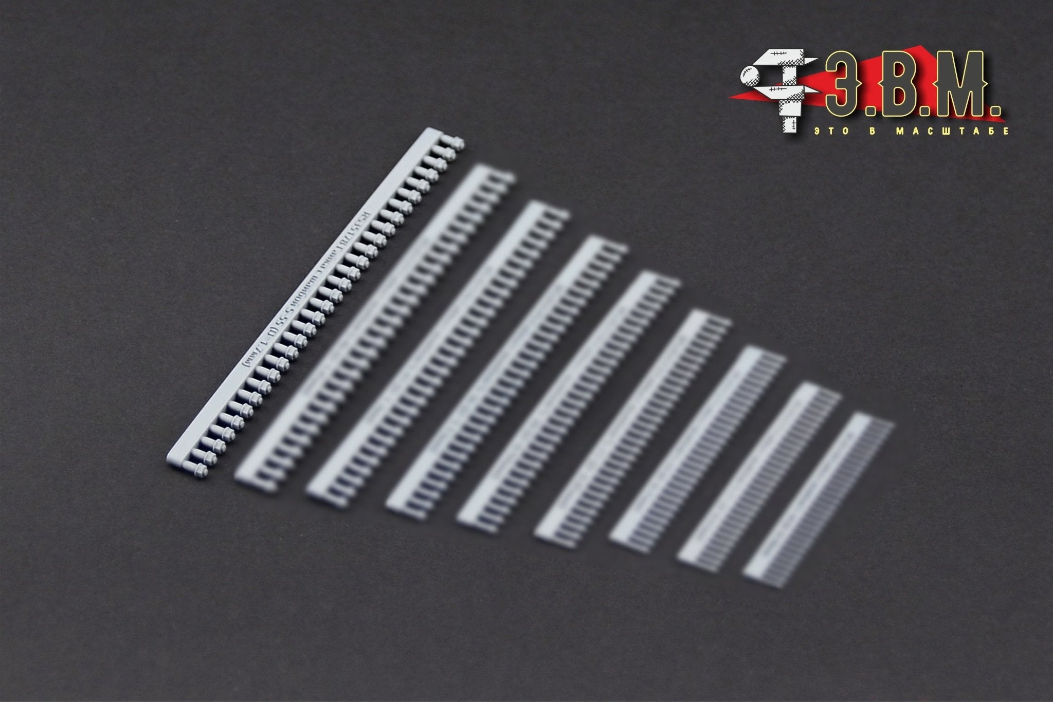 RS35178 E.V.M. — 3D Printed Hex Nuts with Washer (1.7 mm) - imodeller.store