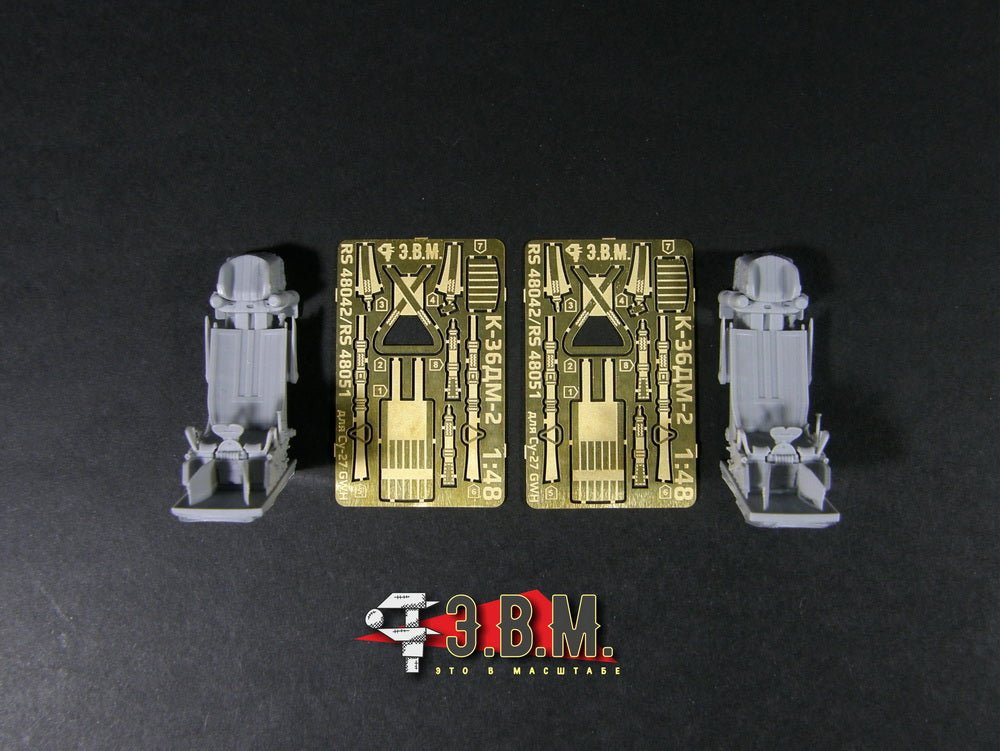 RS48051 E.V.M. — Ejection Seats K - 36DM - 2 for Su - 27UB (G.W.H.) - imodeller.store