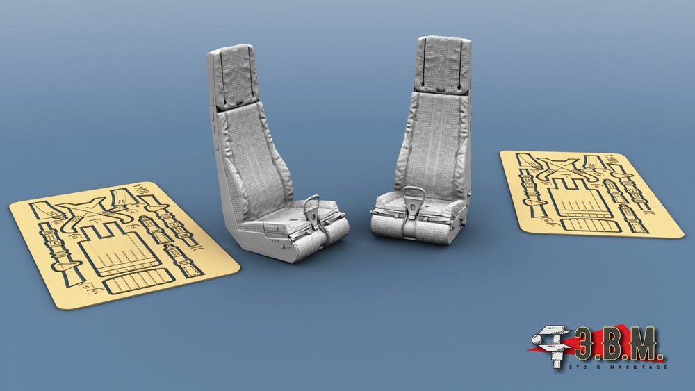 RS48076 E.V.M. 1/48 Ejection Seats K - 37 - 800M for Kamov Ka - 52 (Zvezda) - imodeller.store