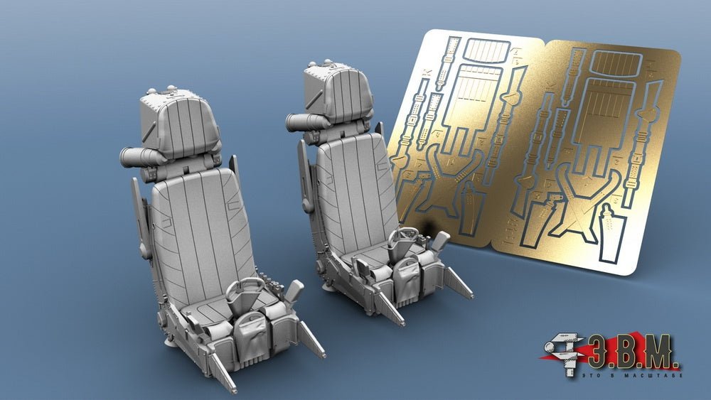 RS48081 E.V.M. 1/48 K - 36D - 3.5 Ejection Seats for Su - 34 - imodeller.store