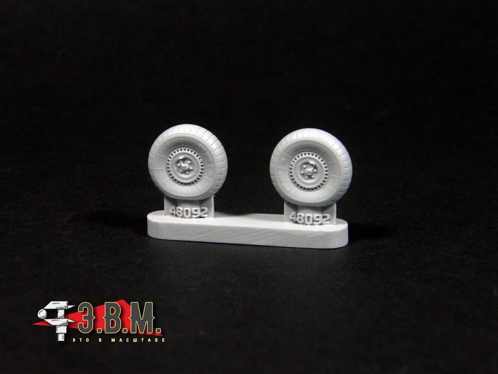 RS48092 E.V.M. 1:48 Landing Gear Wheels for LaGG - 3 - imodeller.store