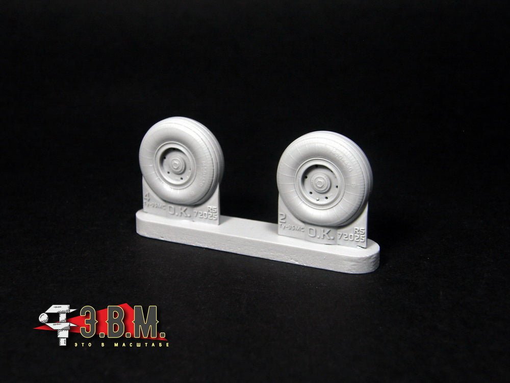 RS72025 E.V.M. 1/72 Landing Gear Wheels for Tu - 95MS - imodeller.store