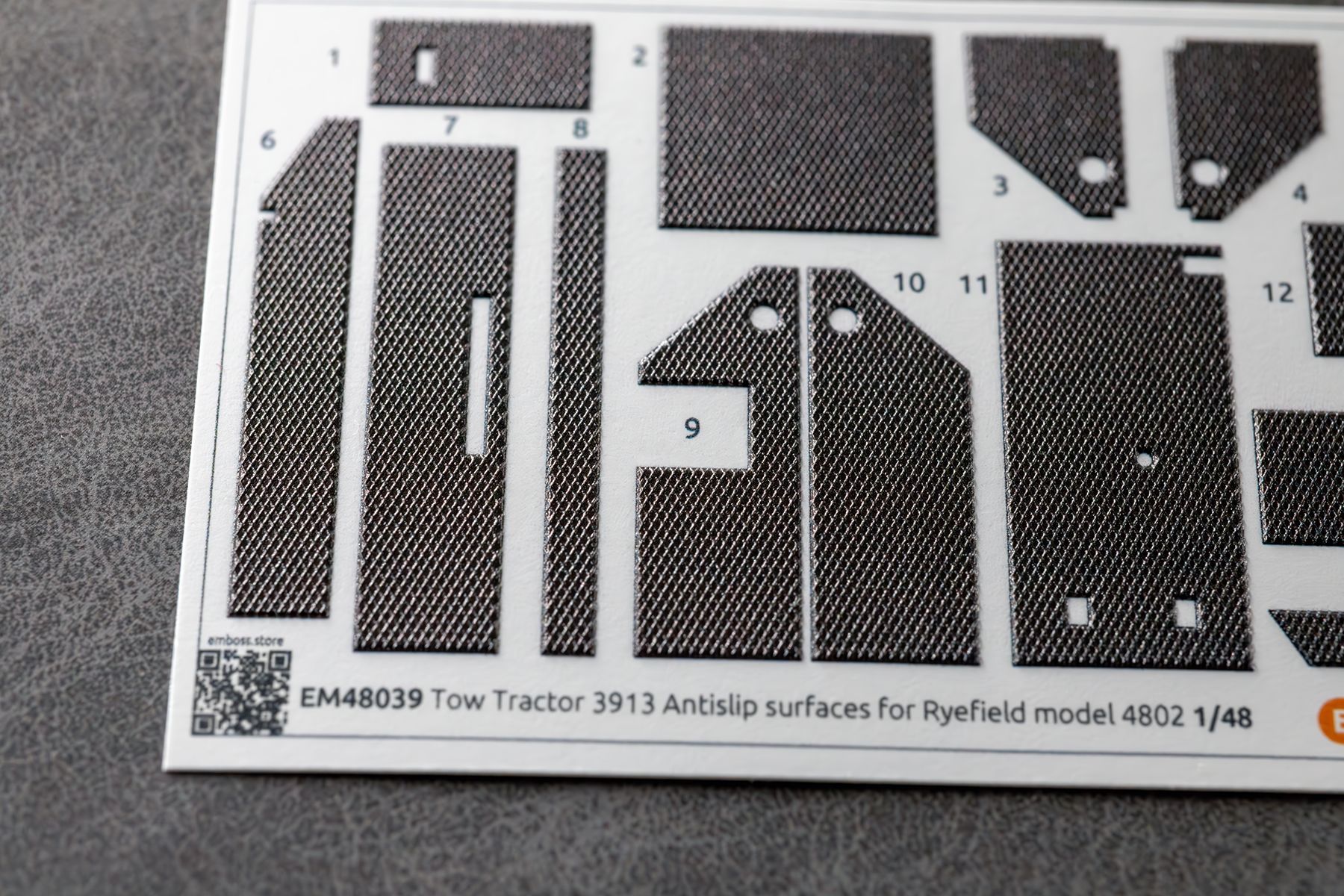 Russian Naval 10 - ton Tractor details set for RFM 4802 1/48 (3D decal) - imodeller.store