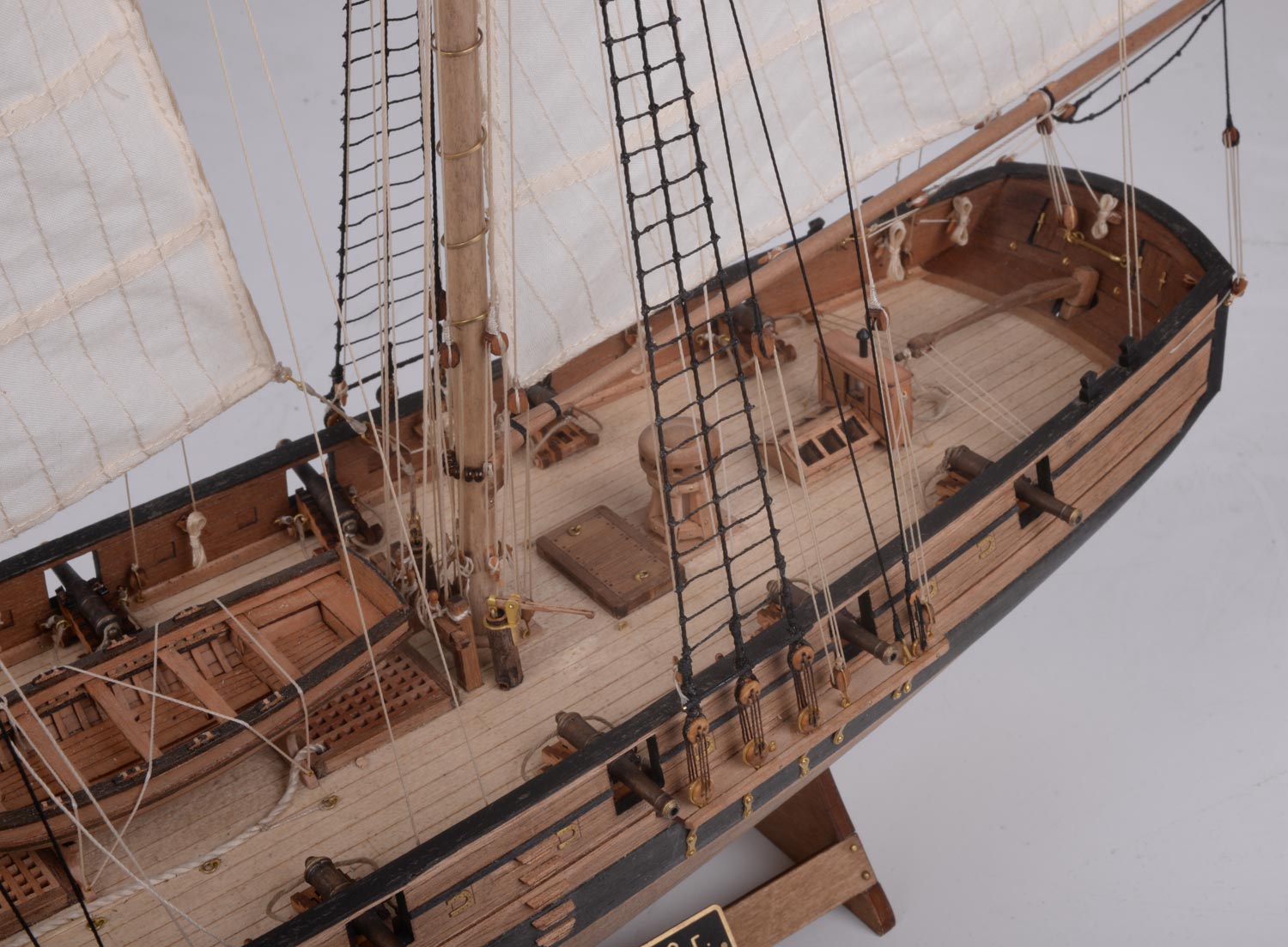 Schooner Polotsk wooden ship model kit 1/72 - Master Korabel / Imodeller.store - imodeller.store