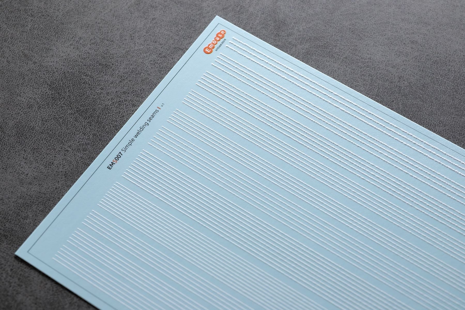 Surface details: Simple welding seams I 1/48 (3D decal) - imodeller.store