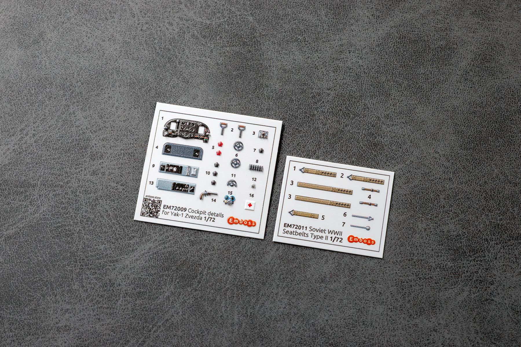 Yak - 1 Cockpit details for Zvezda 7327 1/72 (3D decal) - imodeller.store