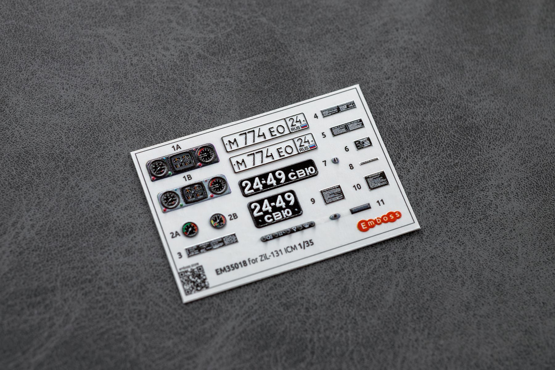 ZIL - 131 Details set for any kit 1/35 (3D decal) - imodeller.store