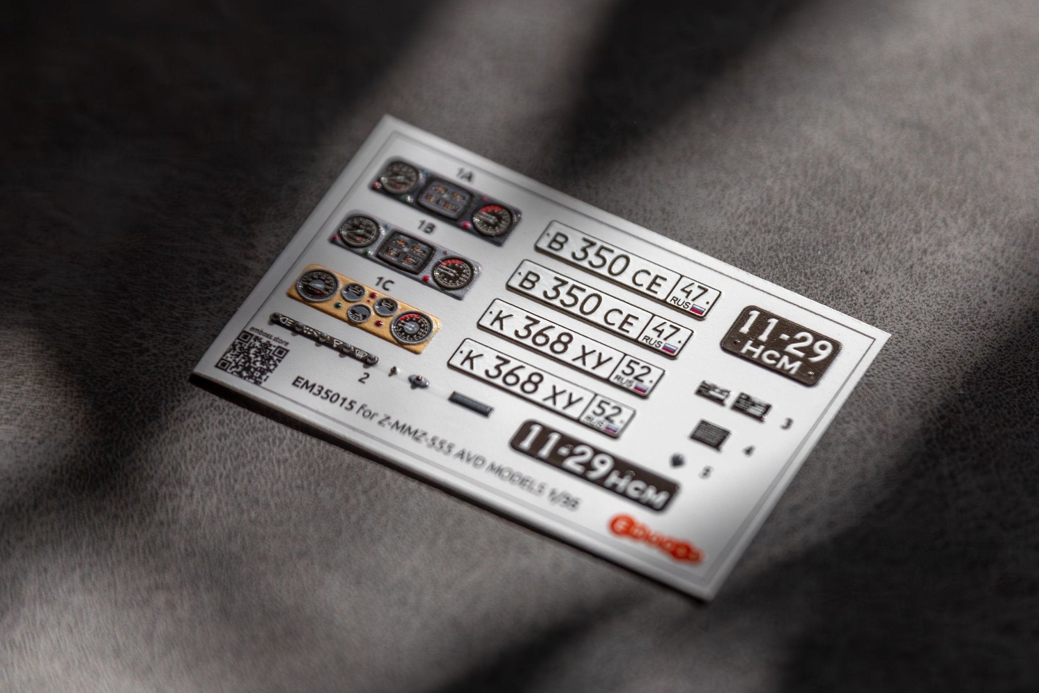 ZIL - MMZ - 555 details set for AVD Models 3503AVD 1/35 (3D decal) - imodeller.store