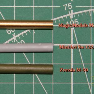 122 mm barrel of the howitzer M-30 (C). For installation on the model of the howitzer M-30 and SU-122. - imodeller.store