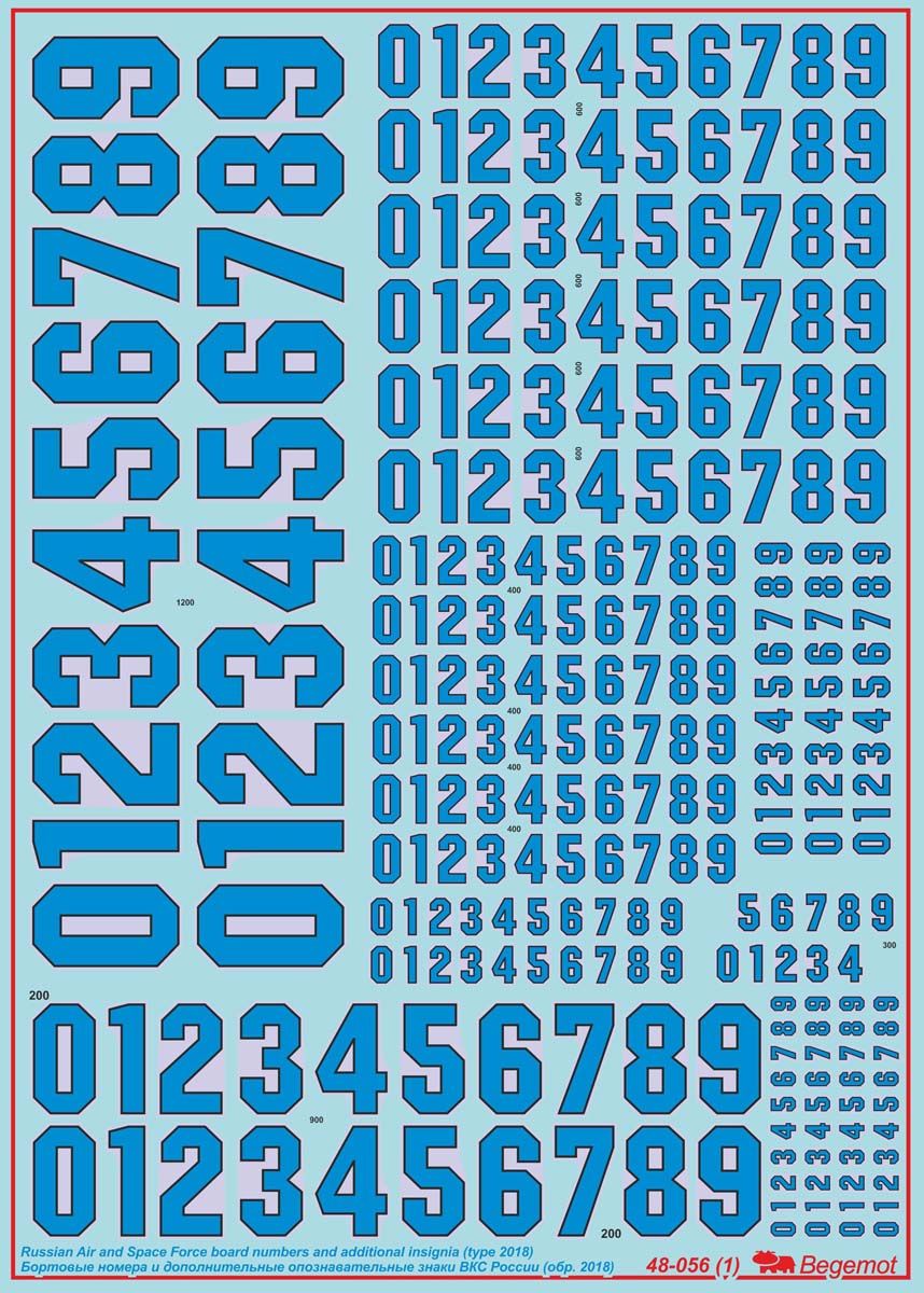 BN and additional lakes of the Russian Academy of Sciences of Russia OBP 2018 1.48 (decal) - imodeller.store