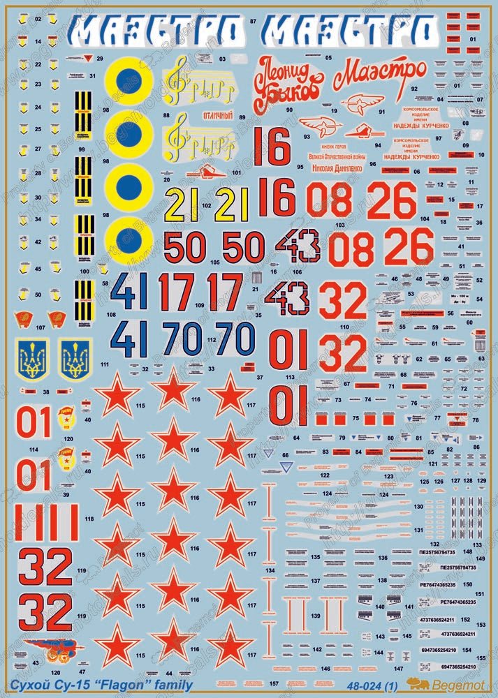 Dry SU-15 (2) 1.48 (decal) - imodeller.store