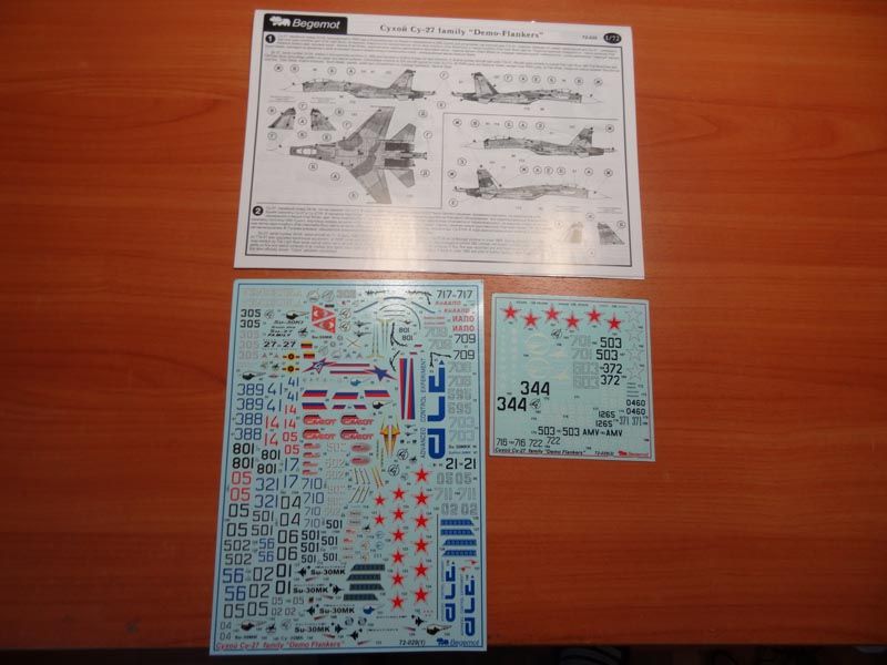Dry Su-27 demo versions 1.72 (decal) - imodeller.store