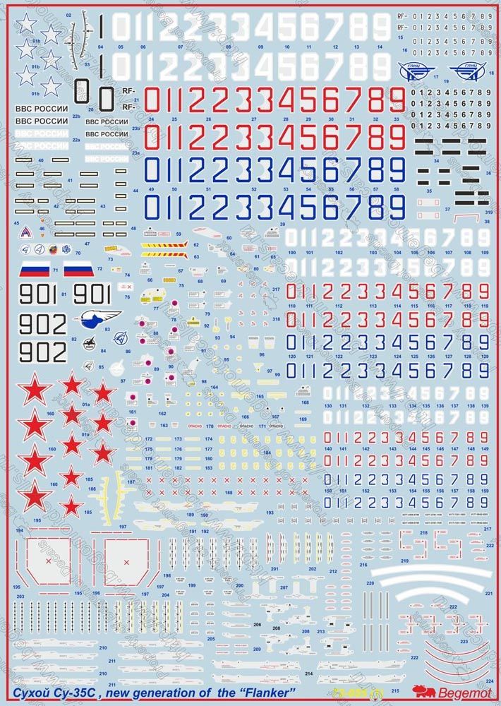Dry SU-35C 1.72 (decal) - imodeller.store